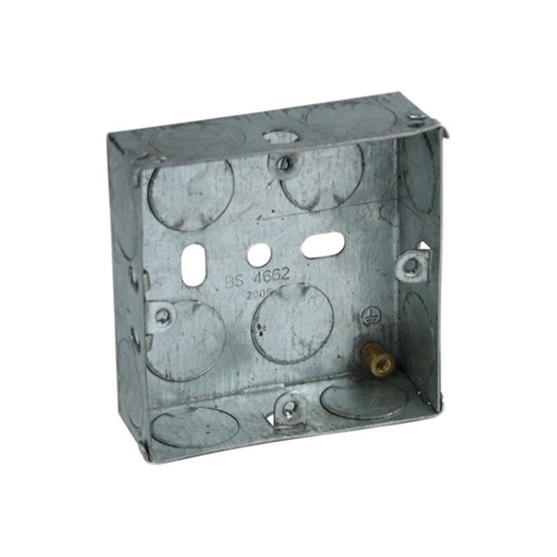 Axiom Electrical Metal Socket Box 25mm (Pack 10) Axiom Electrical - RockBottom Northampton 