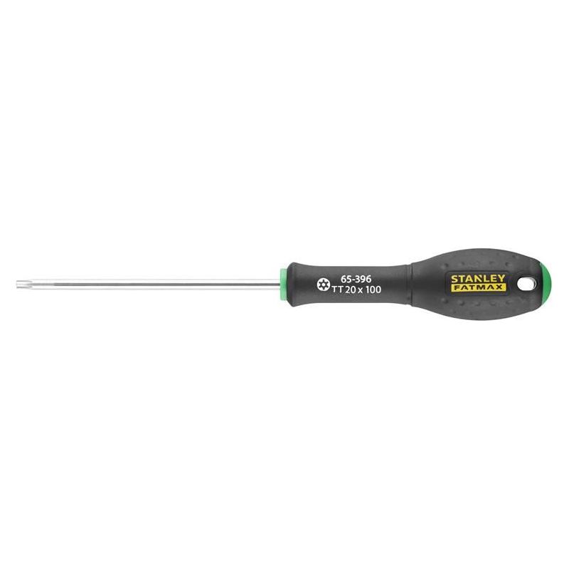 Stanley® Hand Tools FatMax® Screwdriver Tamper-proof TORX Tip TTX20 x 100mm STANLEY® Hand Tools - RockBottom Nothampton