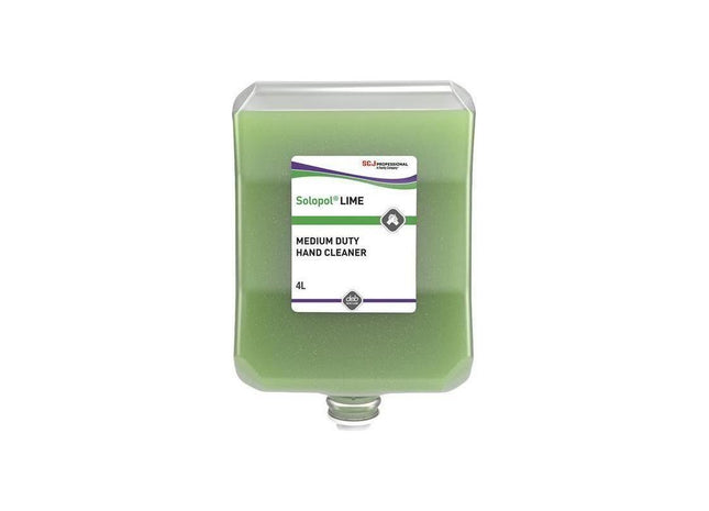 Sc Johnson Professional Solopol® Lime Medium/Heavy-Duty Hand Wash Cartridge 4 litre SC Johnson Professional - RockBottom Nothampton