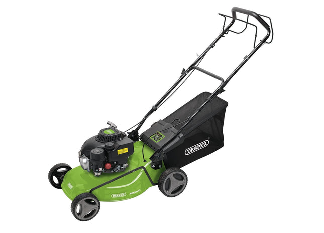 Draper Self-Propelled Petrol Lawn Mower, 460mm, 150cc/3.6HP 08672 Draper - Town Tools 