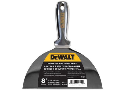 Dewalt Drywall Stainless Steel Jointing/Filling Knife 200mm (8in) DEWALT Drywall - RockBottom Northampton