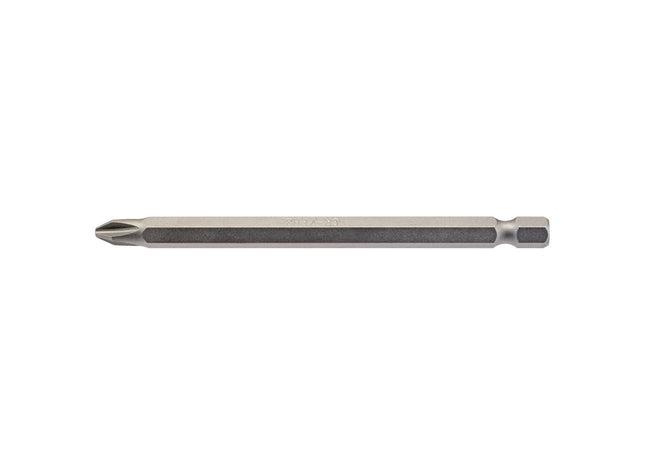 Draper Cross Slot Insert Bit, 1/4" Hex, 100mm Long, No.2 (Pack of 1) 64365 Draper - Town Tools 