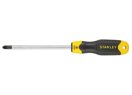 Stanley® Hand Tools Cushion Grip Screwdriver Pozidriv Tip PZ3 x 150mm STANLEY® Hand Tools - RockBottom Nothampton