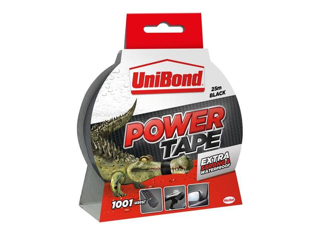 UniBond DIY Power Tape Black 50mm x 25m UniBond - RockBottom Northampton
