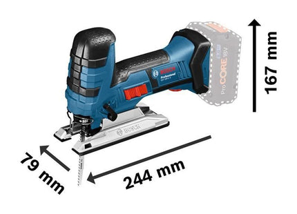 Bosch GST 18V-Li S 18V Professional Barrel Grip Jigsaw Bare Unit + L-BOXX Bosch - RockBottom Northampton