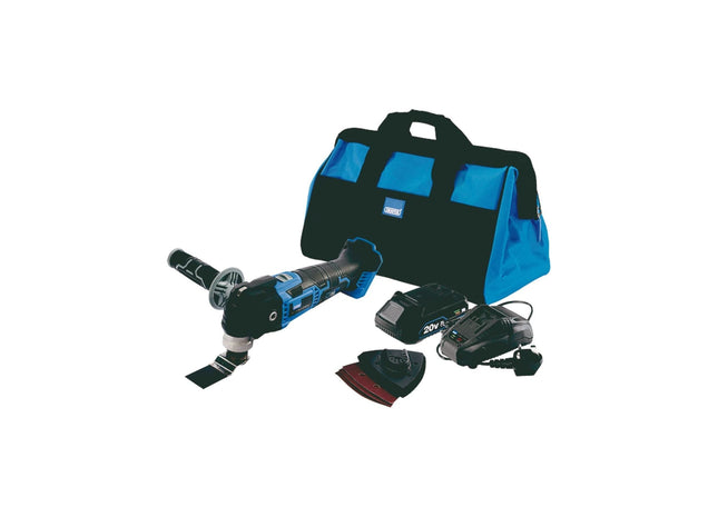 Draper Storm Force 20V Oscillating Multi-Tool Kit 79900 Draper - Town Tools 
