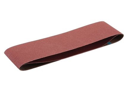Draper Cloth Sanding Belt, 150 x 1220mm, 80 Grit (Pack of 2) 09411 Draper - Town Tools 
