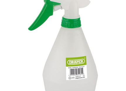 Draper Plastic Spray Bottle, 500ml 82462 Draper - Town Tools 