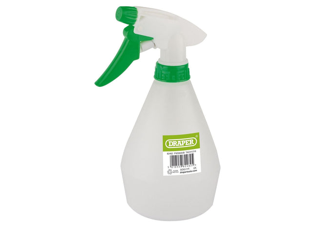 Draper Plastic Spray Bottle, 500ml 82462 Draper - Town Tools 