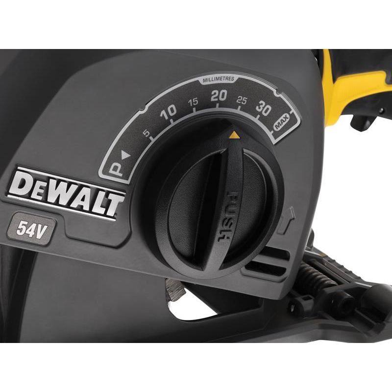 Dewalt Power Tools DCG200T2 XR FlexVolt Wall Chaser 125mm 54V 2 x 6.0Ah Li-ion DeWALT Power Tools - RockBottom Northampton