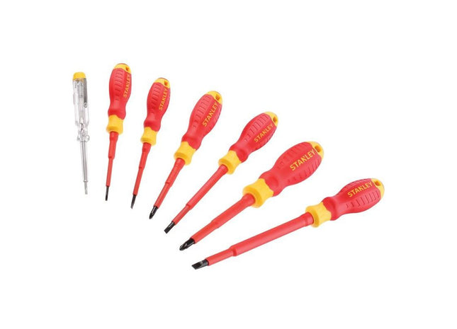 Stanley® Hand Tools FatMax® VDE Insulated Screwdriver Set, 7 Piece STANLEY® Hand Tools - RockBottom Nothampton