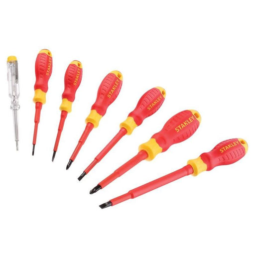 Stanley® Hand Tools FatMax® VDE Insulated Screwdriver Set, 7 Piece STANLEY® Hand Tools - RockBottom Nothampton