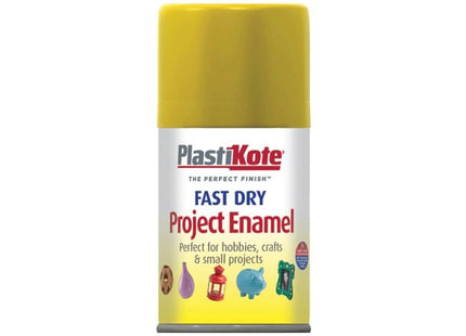 Plastikote Fast Dry Enamel Aerosol Brass 100ml PlastiKote - RockBottom Nothampton