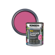 Ronseal Garden Paint Pink Jasmine 750ml Ronseal - RockBottom Nothampton