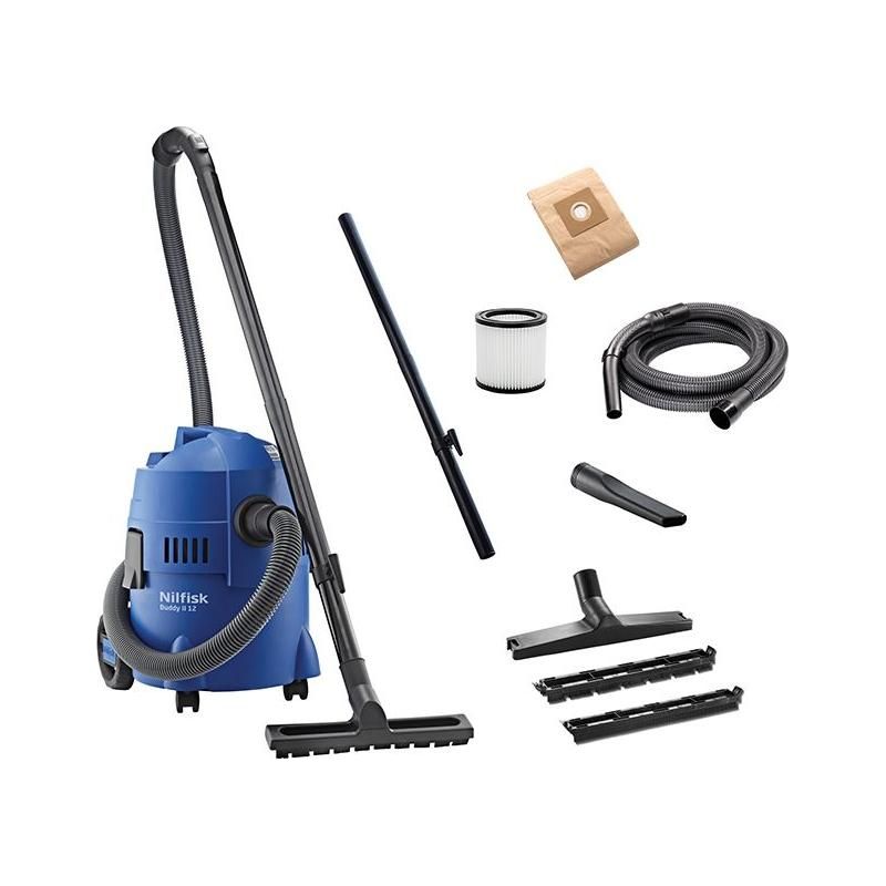 Nilfisk Buddy II Wet & Dry Vacuum 12 litre 1200W 240V Nilfisk - RockBottom Nothampton