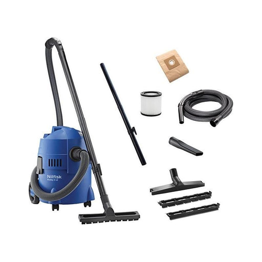 Nilfisk Buddy II Wet & Dry Vacuum 12 litre 1200W 240V Nilfisk - RockBottom Nothampton