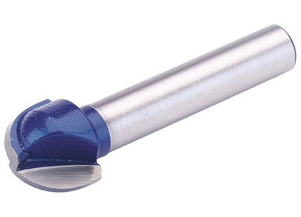 Draper TCT Router Bit, 1/4" Core Box, 12.7 x 6.35mm Radius 75345 Draper - Town Tools 