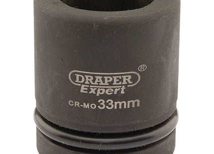 Draper Expert HI-TORQ 6 Point Impact Socket, 1" Sq. Dr., 33mm 05113 Draper - Town Tools 