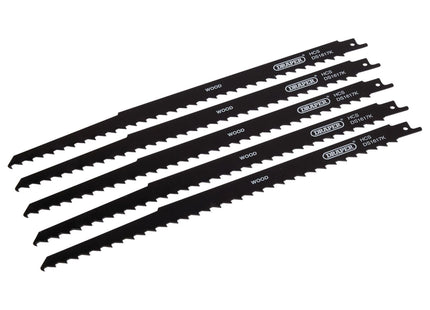 Draper Reciprocating Saw Blades for Pruning & Coarse Wood & Plastic Cutting, 300 Draper - Town Tools 