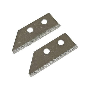 Faithfull Replacement Carbide Blades For FAITLGROUSAW Grout Rake (Pack of 2) Faithfull - RockBottom Northampton