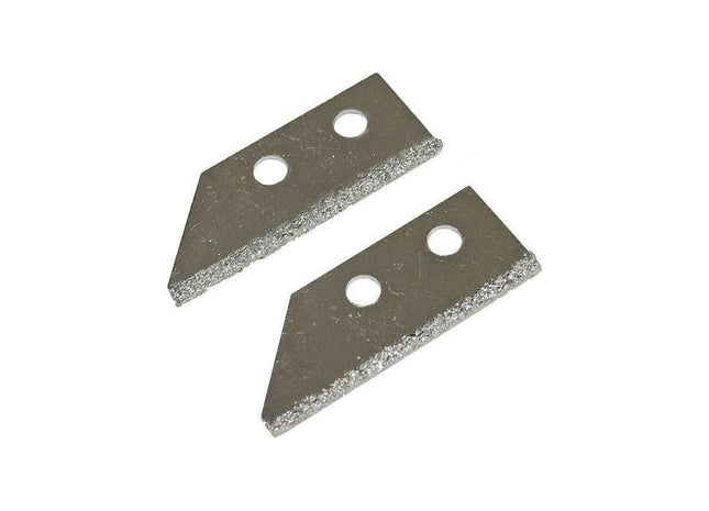 Faithfull Replacement Carbide Blades For FAITLGROUSAW Grout Rake (Pack of 2) Faithfull - RockBottom Northampton
