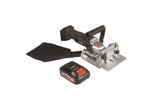 Trend T18S/BJK1 Biscuit Jointer 18V 1 x 4.0Ah Li-ion Trend - RockBottom Northampton