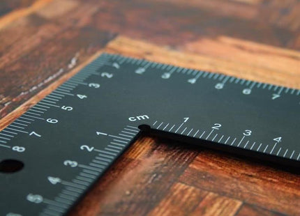 Faithfull Black Steel Roofing Square 400 x 600mm (16 x 24in) Faithfull - RockBottom Northampton