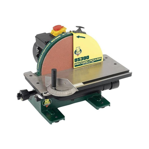 Record Power DS300 Cast Iron Disc Sander 305mm (12in) Record Power - RockBottom Nothampton