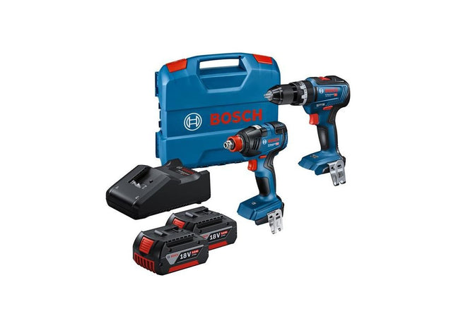 Bosch Professional Twin Pack 18V 2 x 5.0Ah Li-ion Bosch - RockBottom Northampton