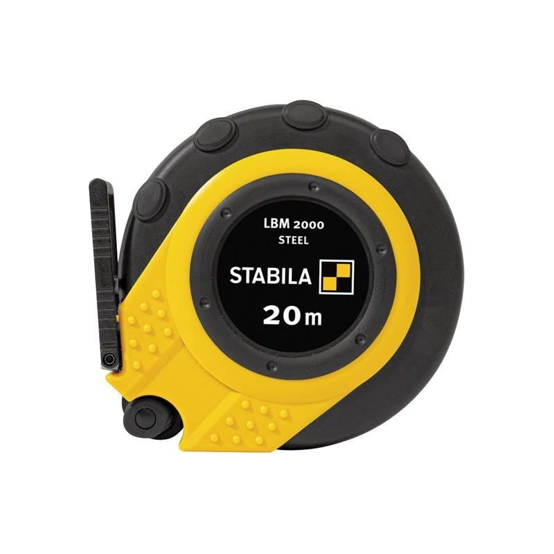 Stabila LBM 2000 Closed Steel Tape 20m (Width 13mm) (Metric only) Stabila - RockBottom Nothampton