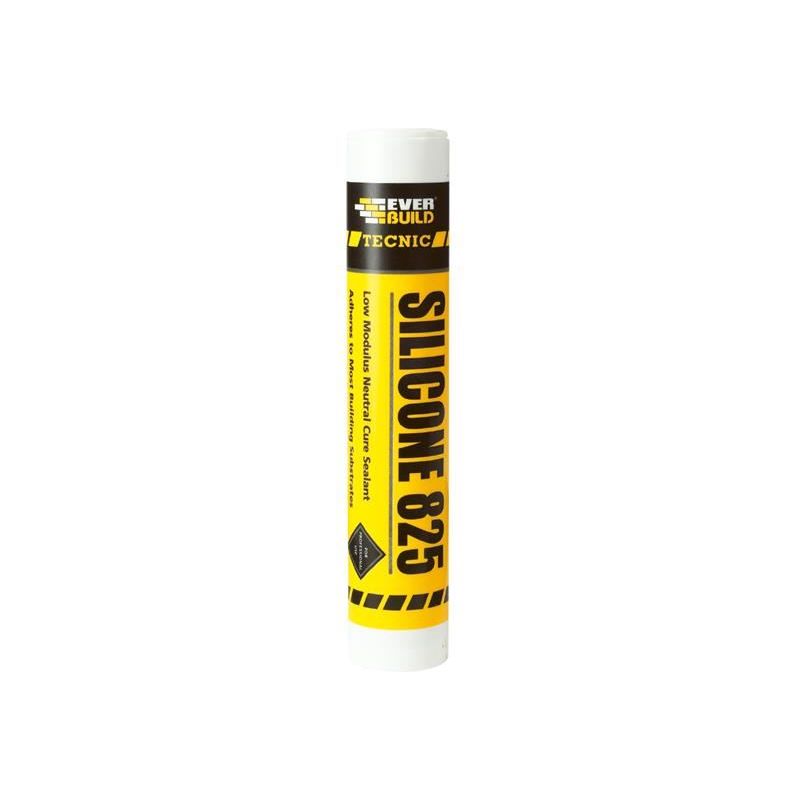 Everbuild Sika Tecnic Silicone 825 Anthracite 380ml Everbuild Sika - RockBottom Northamptin