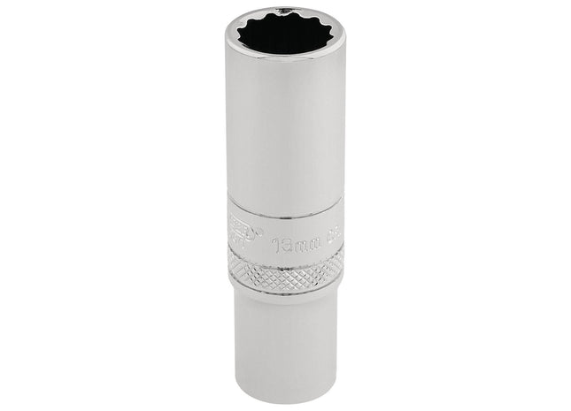 Draper HI-TORQ 12 Point Deep Socket, 3/8" Sq. Dr., 13mm 32823 Draper - Town Tools 