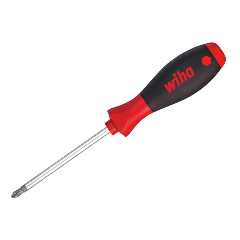 Wiha SoftFinish® Screwdriver Phillips PH1 x 100mm Wiha - RockBottom Northampton