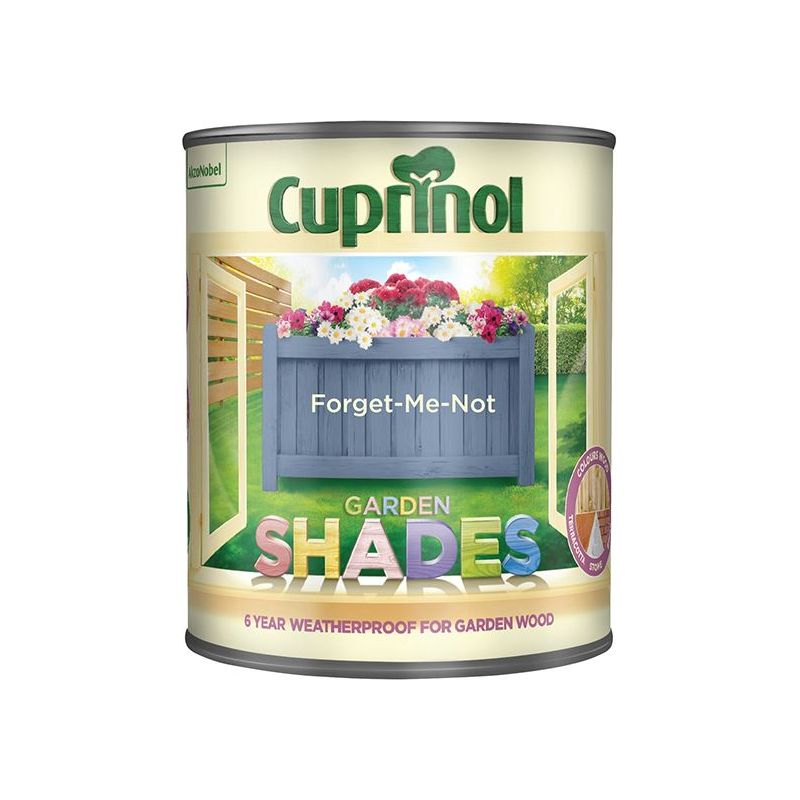 Cuprinol Garden Shades Forget-Me-Not 1 litre Cuprinol - RockBottom Northampton