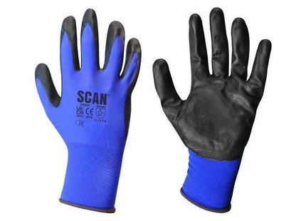 Scan Max - Dexterity Nitrile Gloves - XL (Size 10) Scan - RockBottom Nothampton