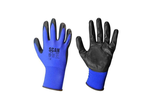 Scan Max - Dexterity Nitrile Gloves - XL (Size 10) Scan - RockBottom Nothampton
