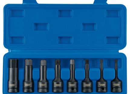 Draper Impact Hexagonal Socket Bit Set, 1/2" Sq. Dr. (8 Piece) 26439 Draper - Town Tools 