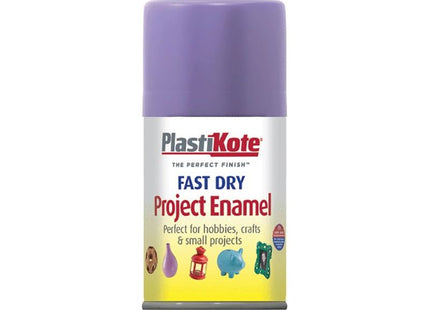 Plastikote Fast Dry Enamel Aerosol Lavender 100ml PlastiKote - RockBottom Nothampton
