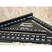 Faithfull Prestige Quick Square Black Aluminium 178mm (7in) Faithfull - RockBottom Northampton