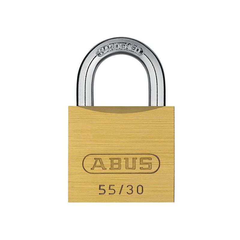 Abus Mechanical 55/30mm Brass Padlock ABUS Mechanical - RockBottom Northampton 