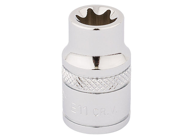 Draper TX-STAR Socket, 3/8" Sq. Dr., E11 34186 Draper - Town Tools 
