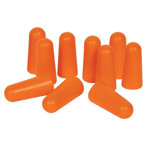 Vitrex Tapered Disposable Earplugs SNR 33 dB (5 Pairs) Vitrex - RockBottom Northampton