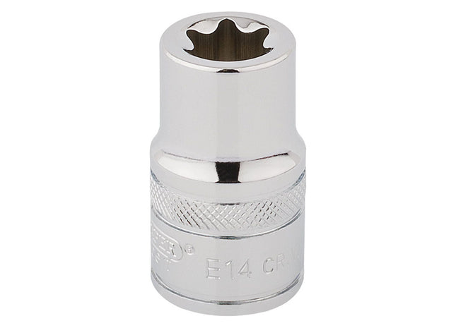 Draper TX-STAR Socket, 1/2" Sq. Dr., E14 34285 Draper - Town Tools 