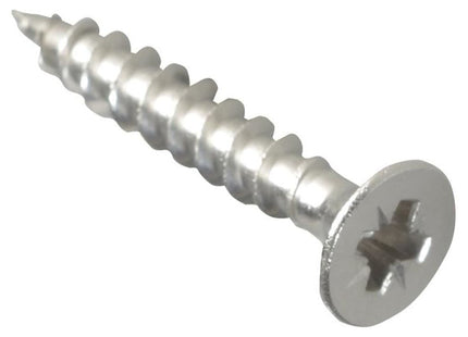 Forgefix Multi-Purpose Pozi Compatible Screw CSK ST S/Steel 4.0 x 25mm Box 200 ForgeFix - RockBottom Northampton