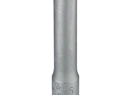 Draper Elora Deep Socket, 1/4" Sq. Dr., 6mm 58726 Draper - Town Tools 
