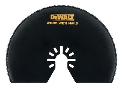 Dewalt Power Tools Multi-Tool Semi Circle Blade 100mm DeWALT Power Tools - RockBottom Northampton