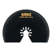 Dewalt Power Tools Multi-Tool Semi Circle Blade 100mm DeWALT Power Tools - RockBottom Northampton