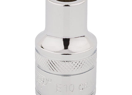 Draper TX-STAR Socket, 1/2" Sq. Dr., E10 34270 Draper - Town Tools 