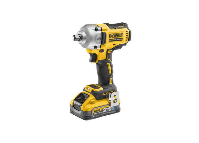 Dewalt Power Tools DCF891H2T XR BL 1/2in HR Anvil Impact Wrench 18V 2 x 5.0Ah POWERSTACK™ Li-ion DeWALT Power Tools - RockBottom Northampton