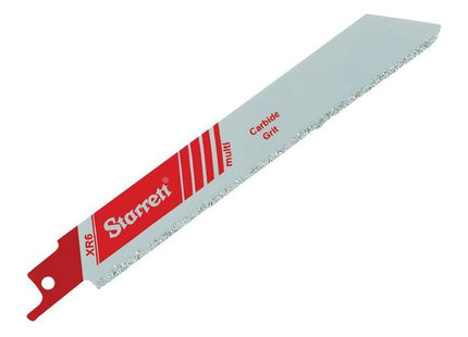 Starrett Carbide Grit Reciprocating Saw Blade 152mm Coarse #30 Starrett - RockBottom Nothampton